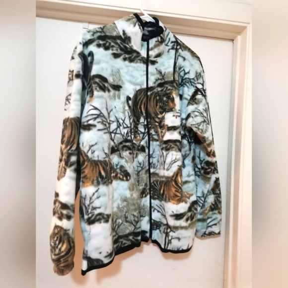 Vintage Cozy Corner  Unisex Fleece Jacket - Picture 1 of 4